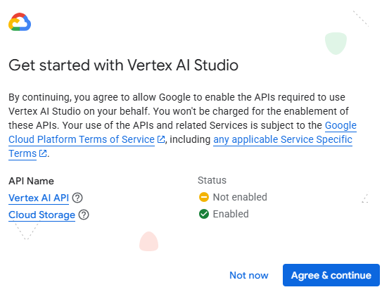 Vertex AI Studio