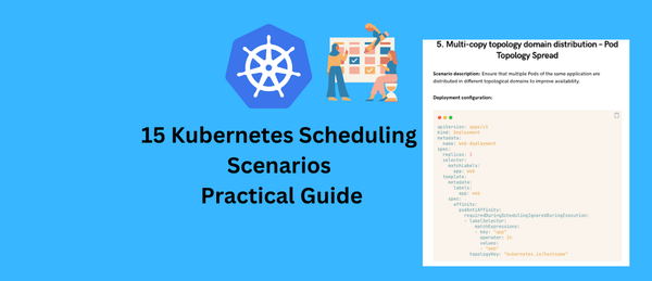  Kubernetes Scheduling